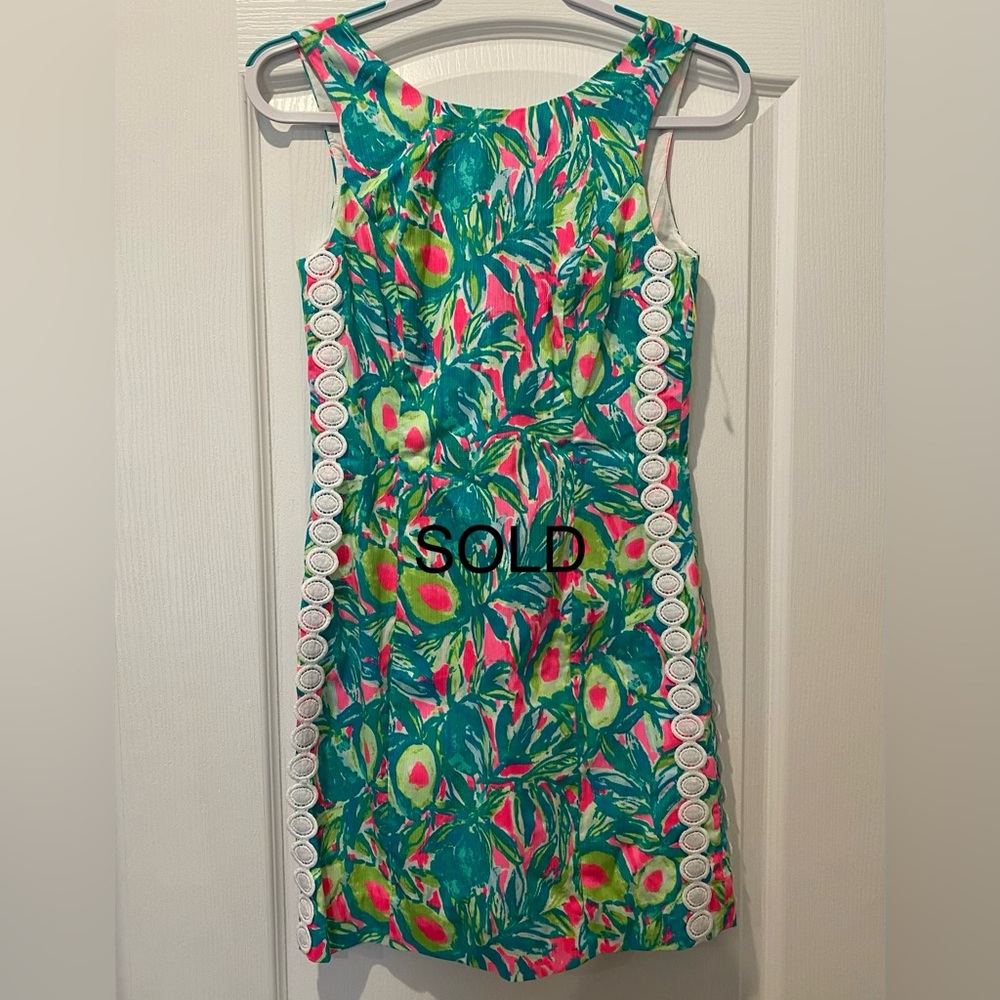 SOLD!!!Lilly Pulitzer Pastel Floral Dress